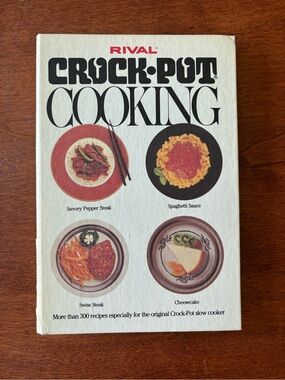 Rival Crock Pot Cooking Cookbook, vintage